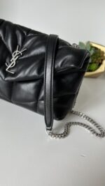 YSL Toy Puffer Black SHW - Image 2