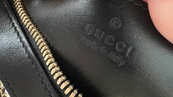 Gucci Small Black Hobo Chain Crossbody - Image 13