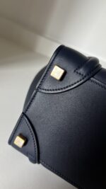 Celine Micro Luggage Navy Blue Calfskin - Image 11