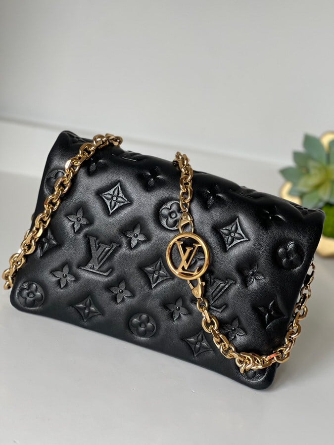 IMG_0869 Louis Vuitton Pochette Coussin Black - Image 1