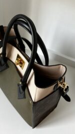 Louis Vuitton On My Side MM Kaki Green - Image 3