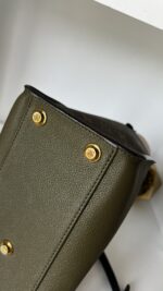 Louis Vuitton On My Side MM Kaki Green - Image 9