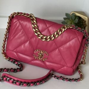 Chanel 19 Small Flap Pink
