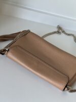 Gucci Soho Tassel Crossbody Dark Beige - Image 8
