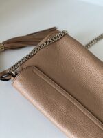 Gucci Soho Tassel Crossbody Dark Beige - Image 10