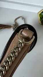 Gucci Soho Tassel Crossbody Dark Beige - Image 11