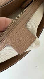 Gucci Soho Tassel Crossbody Dark Beige - Image 16