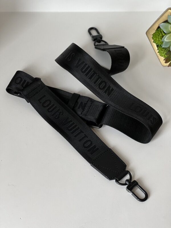 Louis Vuitton Black Adjustable Crossbody Strap