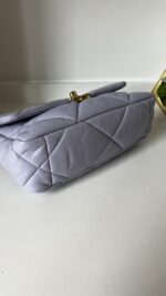 Chanel 19 Small Purple Lilac Lambskin - Image 6
