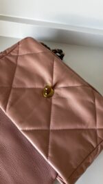 Chanel 19 Small/Medium Light Pink Lambskin - Image 19
