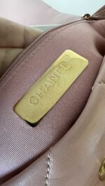 Chanel 19 Small/Medium Light Pink Lambskin - Image 23