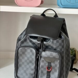 Louis Vuitton Utility Backpack Damier Graphite