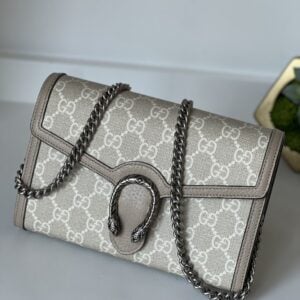 Gucci Dionysus Wallet On Chain WOC Supreme Beige