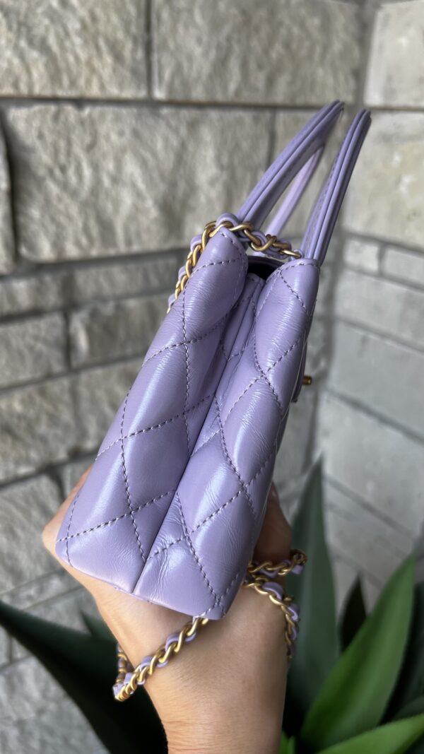 Chanel Nano Quilted Kelly Shopper Crossbody - Image 2