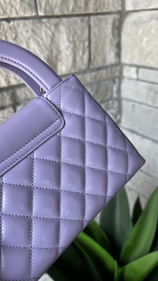 Chanel Nano Quilted Kelly Shopper Crossbody - Image 10
