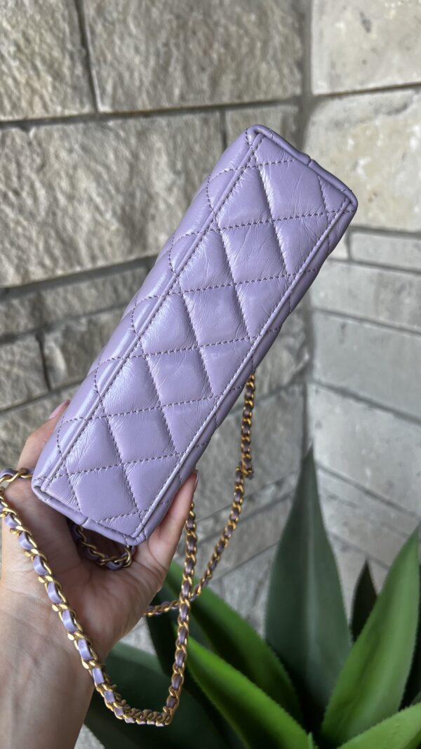 Chanel Nano Quilted Kelly Shopper Crossbody - Image 12