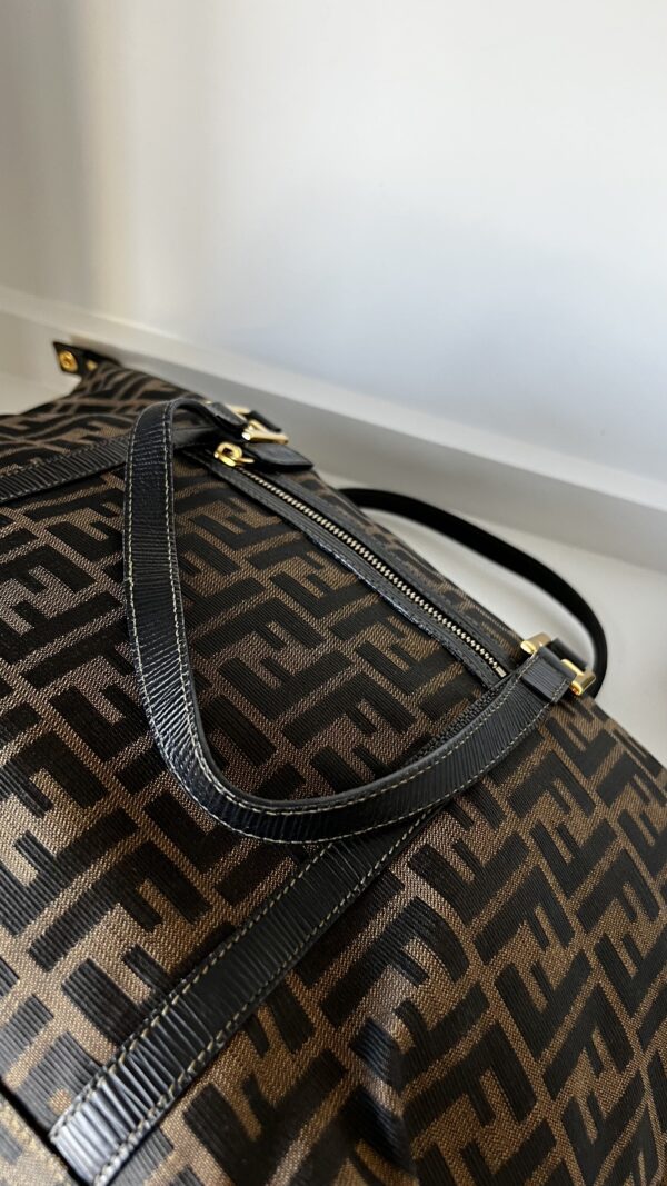 Fendi Large Zucca Vintage Tote - Image 12