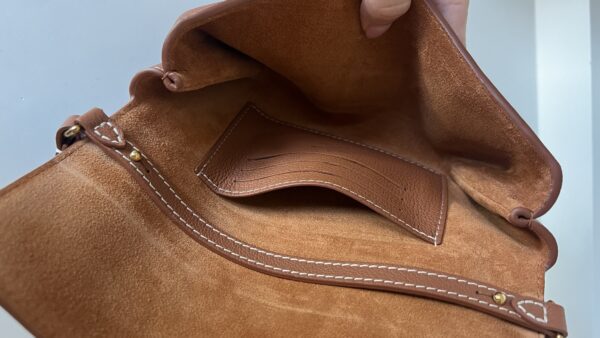 Louis Vuitton Wallet On Chain Low Key Crossbody Cognac Brown - Image 12