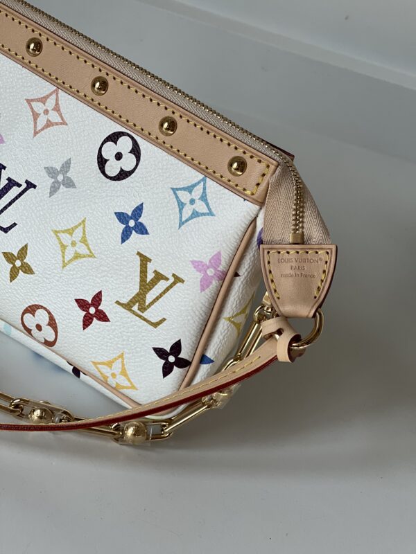 Louis Vuitton Pochette Accessories Multicolor Murakami White - Image 2