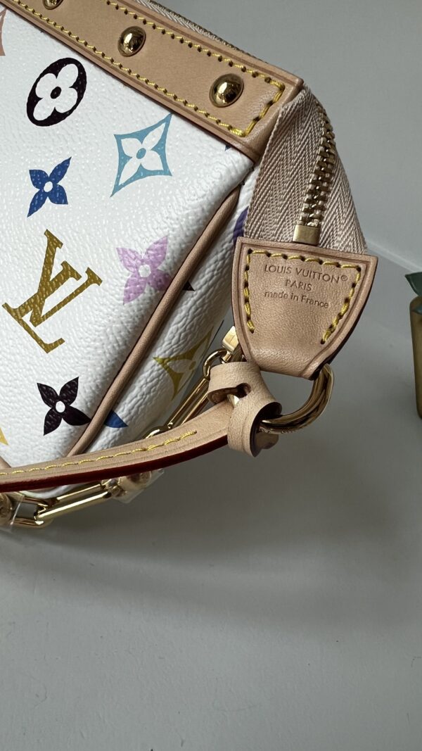 Louis Vuitton Pochette Accessories Multicolor Murakami White - Image 4