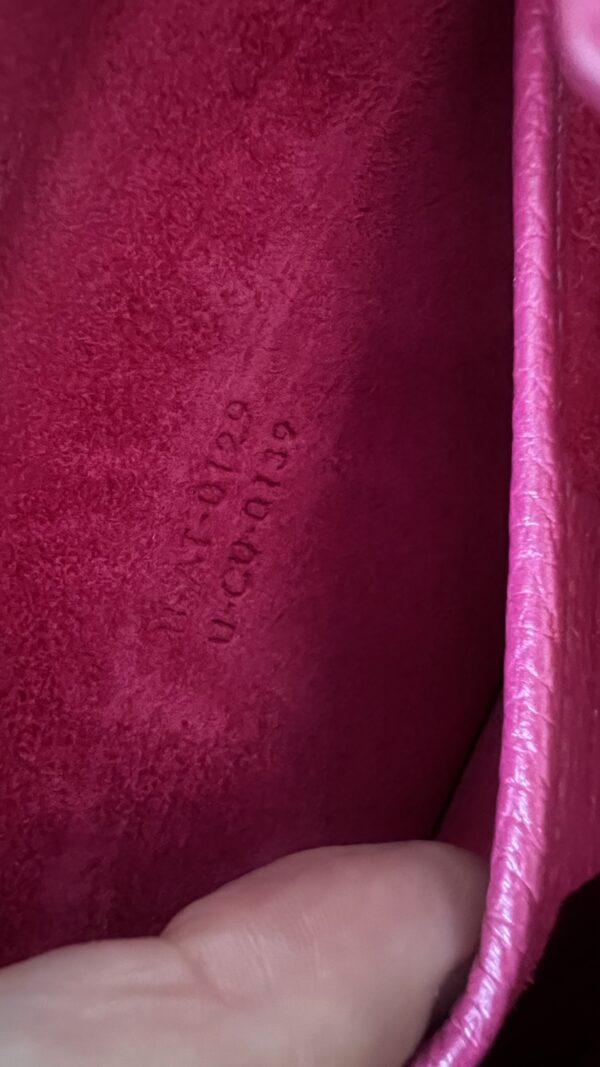 Celine Nano Luggage Fuchsia Drummed Calfskin - Image 16