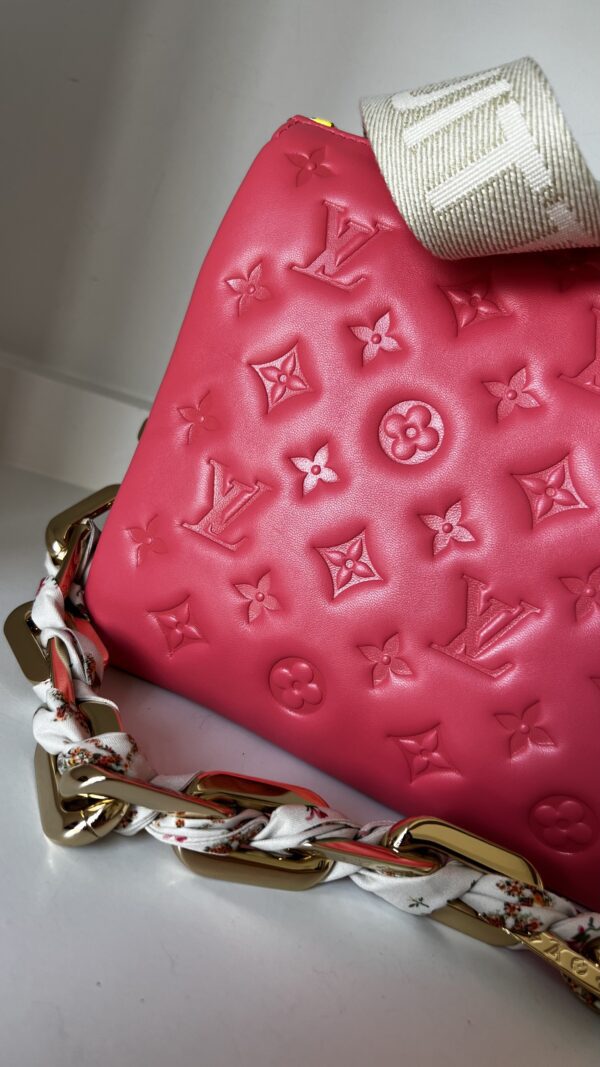 Louis Vuitton Coussin PM Pink Twilly Chain - Image 5