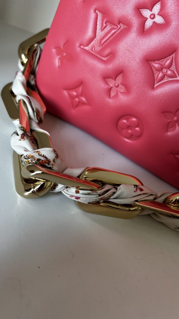 Louis Vuitton Coussin PM Pink Twilly Chain - Image 6