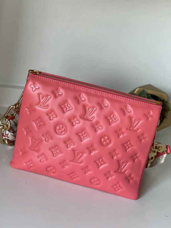 Louis Vuitton Coussin PM Pink Twilly Chain - Image 9