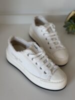 Christian Dior Frayed Canvas Sneakers Women 38.5 - Image 2
