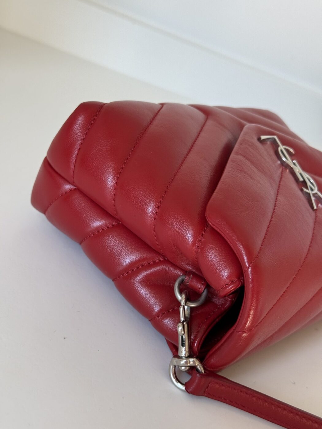 YSL Toy LouLou Red Crossbody - Image 6