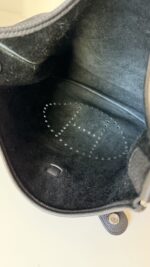 Hermes Evelyne PM III Black SHW - Image 13