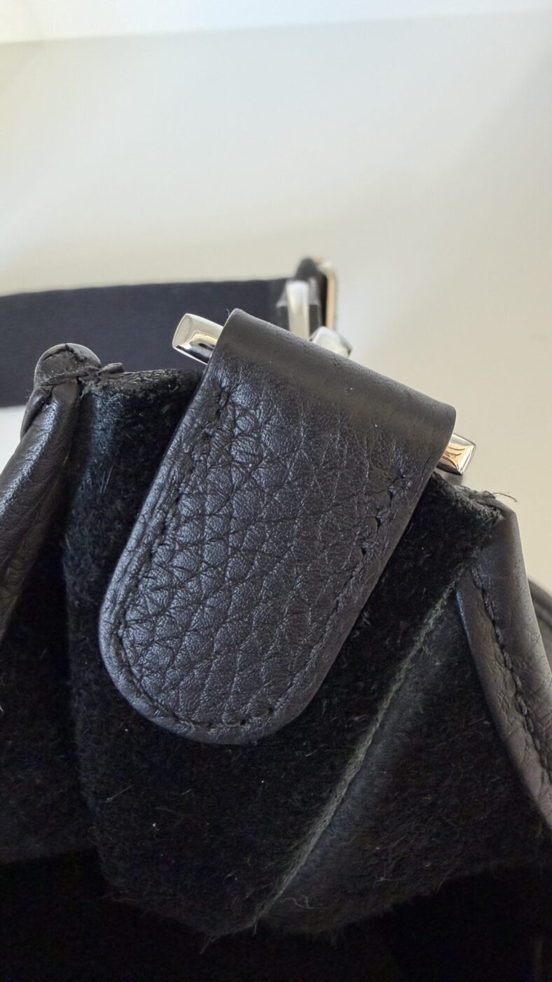 Hermes Evelyne PM III Black SHW - Image 14