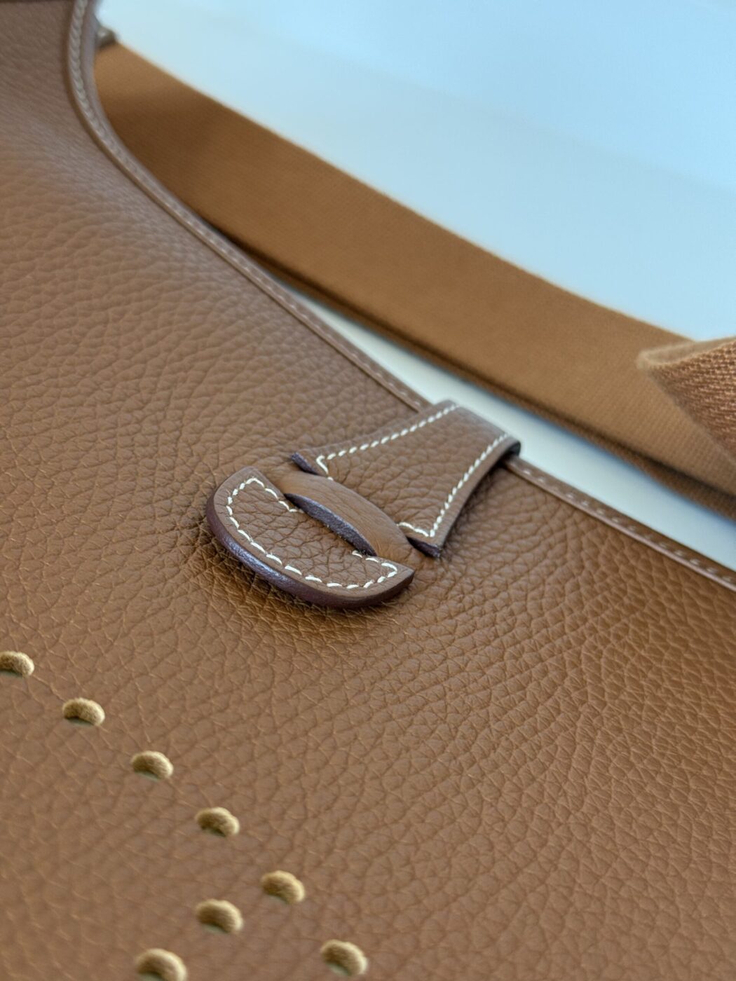 Hermes Evelyne PM Gold Brown - Image 7