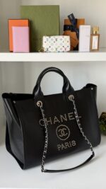 Chanel Leather Deauville Large