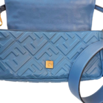 Fendi Baguette NM Bag Nappa Embossed Leather Medium - Image 7