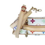 Louis Vuitton LVxTM Vanity Chain Pouch Murakami White Multicolor Monogram Canvas - Image 5