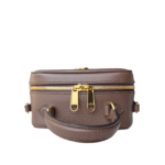 Gucci GG Supreme Monogram Mini Ophidia Top Handle Square Shoulder Bag Beige Ebony New Acero - Image 4