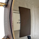 Gucci GG Supreme Monogram Mini Ophidia Top Handle Square Shoulder Bag Beige Ebony New Acero - Image 7