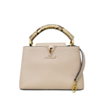 Louis Vuitton Taurillon Capucines BB Galet