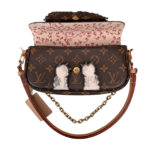 Louis Vuitton Monogram Ivy Wallet On Chain Catogram Collaboration - Image 3