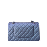 Chanel Medium Classic Double Flap Bag Purple Iridescent Caviar Mermaid Hardware - Image 2