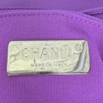 Chanel 19 Purple Quilted Lambskin Medium - Image 5