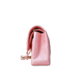 Chanel Iridescent Caviar Quilted Small Double Flap Rose Pink - Image 3