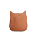 Hermes Taurillon Clemence Evelyne TPM Gold Brown Crossbody - Image 2