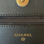 Chanel Black Lambskin Pearl WOC Crossbody - Image 6
