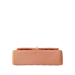 Chanel Lambskin Quilted Medium Double Flap Caramel Brown - Image 4