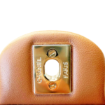 Chanel Lambskin Quilted Medium Double Flap Caramel Brown - Image 8