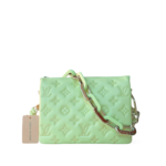 Louis Vuitton Coussin BB Light Green Lambskin Crossbody