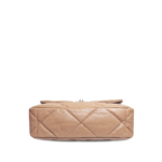 Chanel Lambskin Quilted Large Chanel 19 Flap Beige Mocha - Image 3