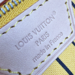 Louis Vuitton Monogram Stamped Inside Out NYC Neverfull Bandouliere GM Yellow - Image 4